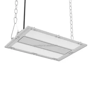115W LED High Bay Light IP66 Waterproof Adjustable CCT Power DIP Switch Dimmable 5-Year Warranty 32000 Lumens Warehouse Lighting