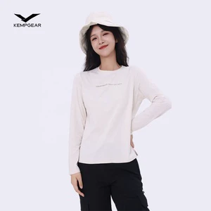 New Arrival Women's Crew Neck Long Sleeve T-Shirt Quick Dry Breathable Outdoor Casual Base Layer Top