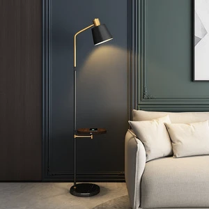 Nordic Industrial Design Fancy Classic Shade Hotel Office Living Room Arc Luxury Modern Standing Standard Lamp E27 Floor Lamp