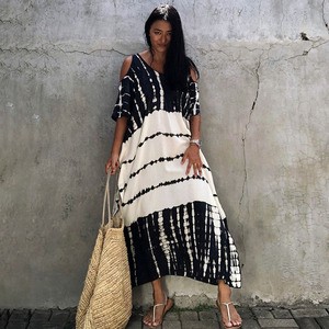 Xuanlang New 4colors Viscose Sexy Bikini Cover-ups Long Tunic Casual Summer Beach Dress Elegant Women Beach Wear Cover up