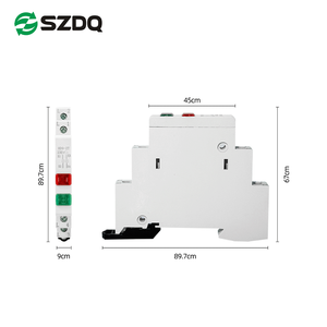 LED Green Indicator Light with Durable Plastic Housing IP65 Rated 50000 Hours Lifespan 230V