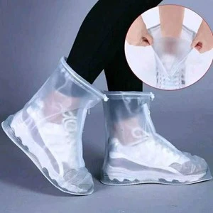 Waterproof PVC Shoe Covers for Men and Women Wear-Resistant & Anti-Slip for Travel Sports Rainy Days