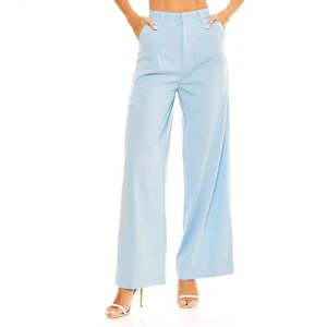Women's Pants & Trousers Spring Hot Selling Full Length Straight Casual Blended Woven Solid Skinny Cotton Anti-Wrinkle