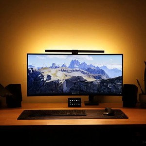 Stepless Dimming LED Eye Protection Hanging CCT Light USB Powered Smart App Control Computer Monitor Laptop Screen Bar Lamp