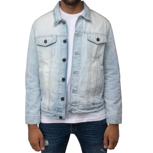 Denim Jeans Jackets High Quality Denim Jacket for Men Factory Wholesale Custom High Quality Denim Men's Jackets