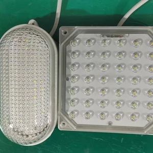 LED Cold Storage Special Outdoor Wall Lamp Waterproof Moisture-Proof Three-Light Design for Workshop Bathroom Toilet Integration