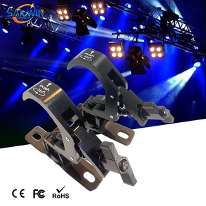 Quick Installation Light Clamp DJ Stage Lighting Equipment Aluminum Black or Silver Stage Light Hook for Moving Head