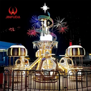 Customized LED Lighting Self Control Aircraft Kiddie Ride Fairground Equipment
