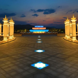 RGB Outdoor LED Brick IP67 IP68 RGB RGBW Exterior Illuminated Stairs up Luminous Stone Landscape Lamps Outdoor LED Brick Lights