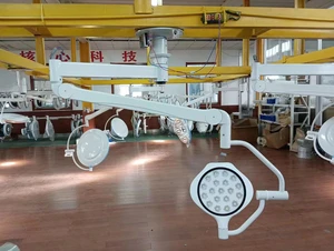 2026 New Model LED Shadowless Surgical Light Adjustable 5-Speed Dimming Operating Lamp with Osram Beads for Hospital OT Clinic