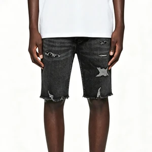 Essential Running Gym Shorts Sports Summer Casual Men's Denim Short Jeans Curto Masculino