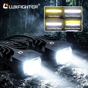 Hot Sale Grille Light LUXFIGHTER High Lumen 2600LM 50W Single/Dual Color LED Lamp Universal Fit All Model Fanless LED 1PCS(1Set)