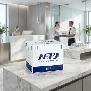 NERA M+4 Premium Medical Cooler Box GLP-1 Drug Ready 2-8°C Stable Cold Chain Parcel For Luxury Clinic & High-End Home Delivery