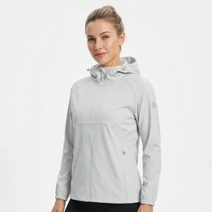 Mens Sun-Protective Hooded Jacket UV-Proof Breathable 100% Nylon Loose Fit Lightweight Full Sleeve Wrinkle-Resistant Zipper