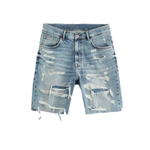 Men's Denim Shorts 2026 Good Quality Short Jeans Men Cotton Straight Short Jeans Low Price Stock Factory Male Casual Short