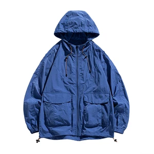Sun Protective Anti Uv Outdoor Wear Unisex UPF50+ Long Sleeve Clothing With Zip up Fishing Hiking Sunscreen Jacket