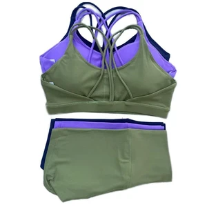 Yoga Sets Women Jacket 1 Of 1 Shorts Leggings Gold Zipper Bulk Athleisure Items 1.1 Style For Sports Pantalones Cortos De Yoga