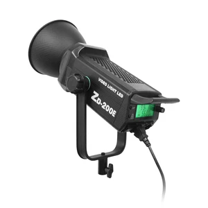 ZD-200E Professional Foto Live Streaming Video Camera Portable Studio Video Light Spotlight Lighting 200w