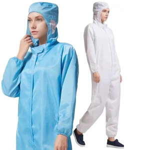Disposable Coveralls Factory Orange Unifirst Cleanroom Garments White Esd Smocks Antistatic Coverall