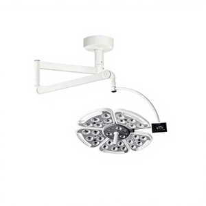Ceiling Mount Petal LED Shadowless Surgical Lamp With Digital Panel For Hospital Operating Room Surgery