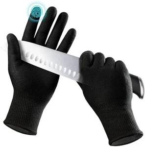 HBC Anti Cutting Gloves Level 5 Steel Wire Anti Cutting Industrial protection Safety protection Gloves Labor Protectionout