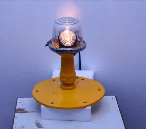 High Intensity Bidirectional Elevated Runway Edge Light ICAO FAA IEC Compliant 6.6A Halogen LED Aviation Obstruction Light