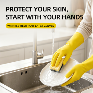 latex household gloves wholesale householding rubber gloves safety household cleaning gloves