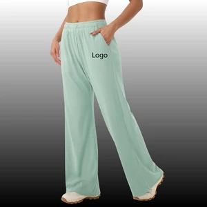 Lightweight Elastic Waist Spandex Polyester Streetwear Wholesale Buyers Sports Clothing Track Pants for Running Training