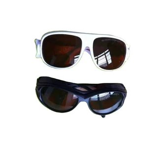 Low Cost 100W Laser Eye protection Green Laser Safety Goggles with Jewelry Laser Welder