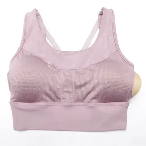 High Support Athletic Sports Bra for Gym Running Yoga Fitness Training and Sports Use Soft Fabric Sports Bra