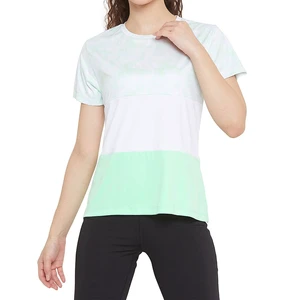 High Quality Women's Plus Size Summer T-Shirt Hip Hop Logo Big Tall Casual Style with Blank Design Solid Pattern Jersey Fabric