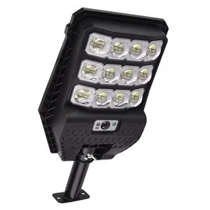 Factory Customization 400W Outdoor Waterproof Solar Security Lights Human Body Sensing Street & Road Lighting for Walls