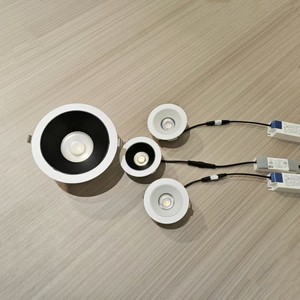 Lendian Anti-glare Ceiling Recessed LED Downlight Light COB Aluminum Spot Lights For Bathroom Kitchen Living Room Lighting