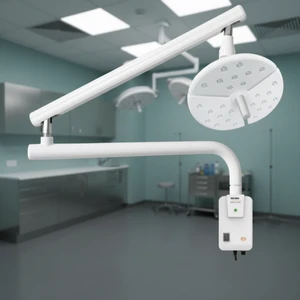 Adjustable Arm Wall Hanging Medical Exam Lamp For Gynecology Hospital Minor Surgery Lighting
