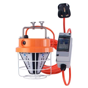200W Led Fishing Light Underwater IP68 Waterproof Attraction Lamp Lure Catching Salmon Large Fish Green Fishing Light