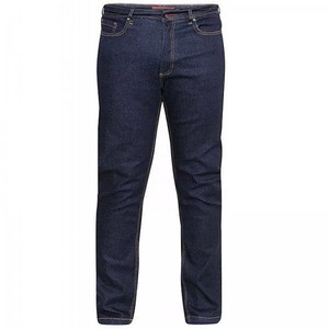 Men's Regular Fit Straight High Waist Distressed Casual Denim Jeans 100% Cotton Breathable Garment Dyed Customizable Fashionable