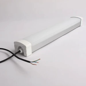 For Certified IP66 Waterproof 40W LED Tri-Proof Light IK10 Rating Emergency Function for Warehouse 5-Year Warranty High CRI >80