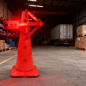 Road Construction LED Car Light Factory Supply Rechargeable LED Arrow Traffic Guide Light Sequential Warning Lamp With Magnet