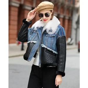 Women's Custom Denim Jeans Jacket Breathable Cotton Windproof & Eco-Friendly OEM Service High Quality