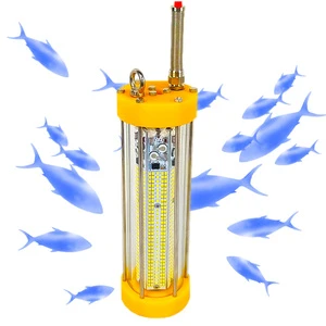 700W 220V IP68 316L White Blue Outdoor Fish Lights Yellow Emitting Deep Drop Fishing Nightlight Water Proof for Fishing Lamp