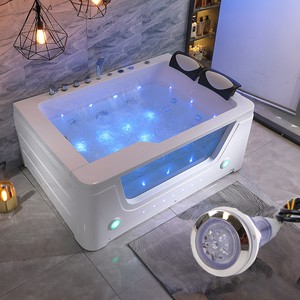 LED Bath Lights Waterproof IP68 Floating Spa Accessories for Kids Baby Underwater Submersible Shower and Pool/Tub Bathtub Toys