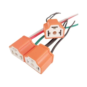 Professional H1 H4 H7 H11 HB3 HB4 T10 T20 1156 1157 Light Bulb Socket Lamp Holders with Copper Socket Lamp Connector