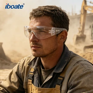 Wholesale Anti-UV Anti-Impact PC Sports Protective Goggles Dustproof Riding Safety Glasses