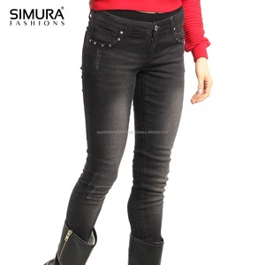 Online Shopping Best Plus Size Hot Female Stylish Skinny Design Girl's and Women's Denim Slim Fit Stretchable Jeans Pant