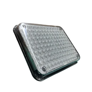 12V LED Fire Truck Emergency Rescue Light Red Blue Square Flashing Warning Light PC Material Traffic Signal for High Visibility