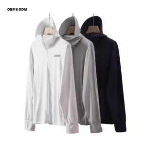 Wholesale Summer UV Protection Jacket Fashion Anti-UV Hooded Sun Jacket Thin Skin Clothing