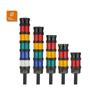 CE Certified LED Removable Energy-saving Waterproof Dustproof Warning Indicator Light for Industrial Equipment IP65