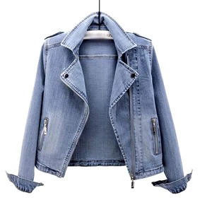 Hot Selling Top Trending Reasonable Rate Women Denim Jacket High Quality Wholesale Breathable Waterproof Eco-Friendly Finished