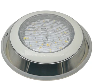22cmStainless Steel Material Led Underwater Light 12W 18W 3000k 6000k 12V 24V Swimming Pool Lighting