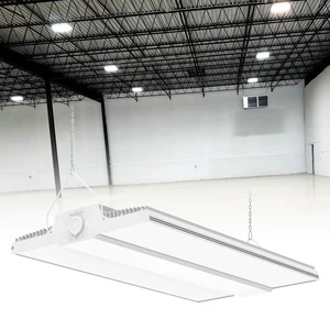 LED High Bay Lights 300W/240W/200W 45000Lm with Shop Lights Commercial Lighting Fixture for Warehouse Garage Light Barn Factory